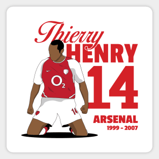 King Thierry Henry Magnet